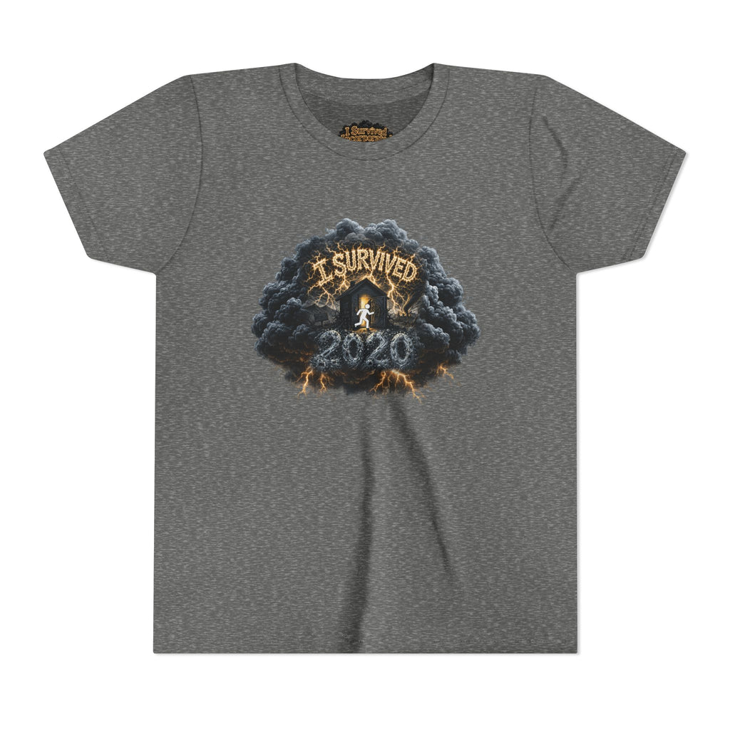I Survived 2020 — Original PILOT Design: Director's Cut Youth Short Sleeve Tee