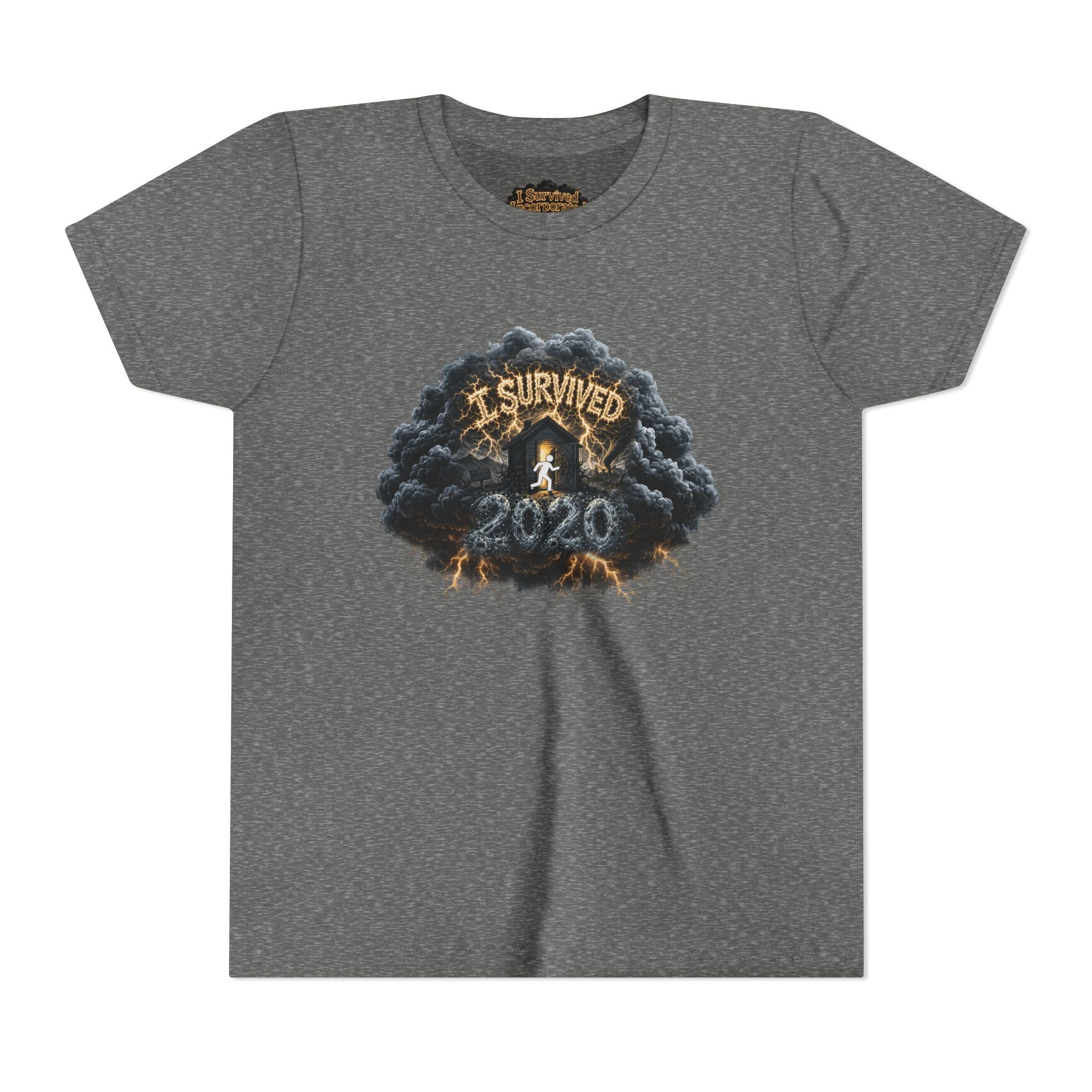 I Survived 2020 — Original PILOT Design: Director's Cut Youth Short Sleeve Tee