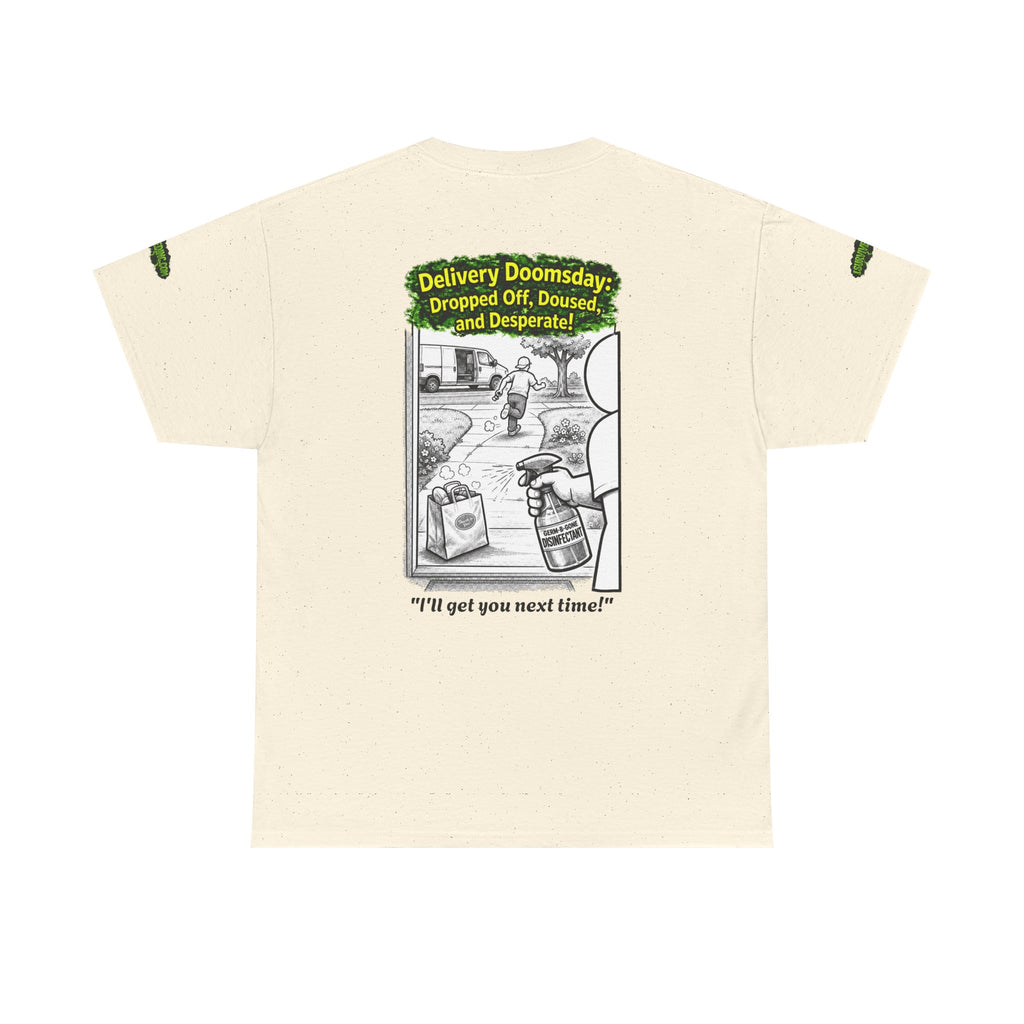 I Survived 2020 — PANDEMIC S1:E5: Director's Cut Special Edition "Delivery Doomsday" Unisex Heavy Cotton Tee