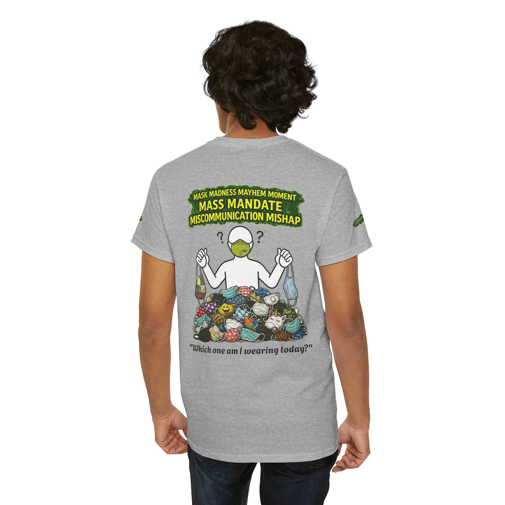 I Survived 2020 — PANDEMIC S1:E4: Director's Cut Special Edition "Mask Madness" Unisex Heavy Cotton Tee