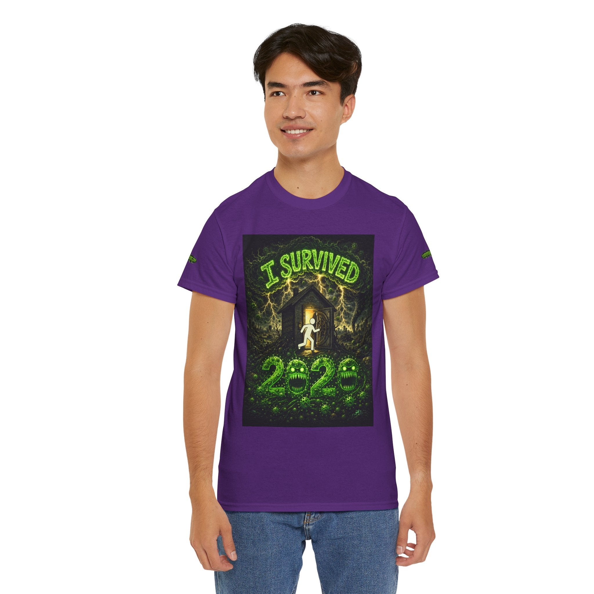 I Survived 2020 — S1:E1 "COVID-19: The Coronavirus" | Pandemic Edition Unisex Heavy Cotton Tee (SPECIAL EDITION)
