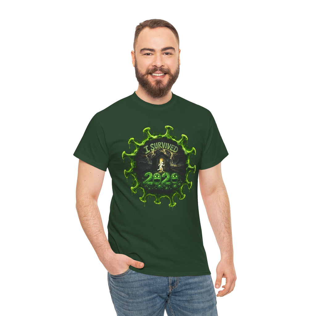 I Survived 2020 — Director's Cut S1:E5 "Delivery Doomsday" | Pandemic Edition Unisex Heavy Cotton Tee