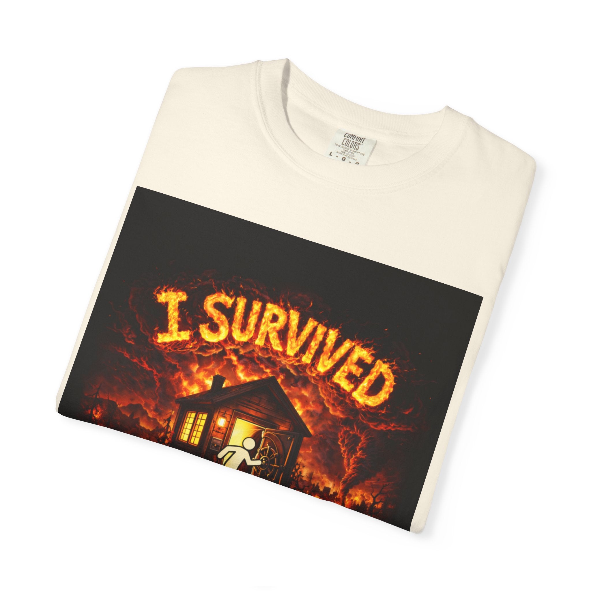 I Survived 2020 — S2:E3 "The California Wildfires" | Wildfire Edition Memorial Unisex Garment-Dyed T-shirt