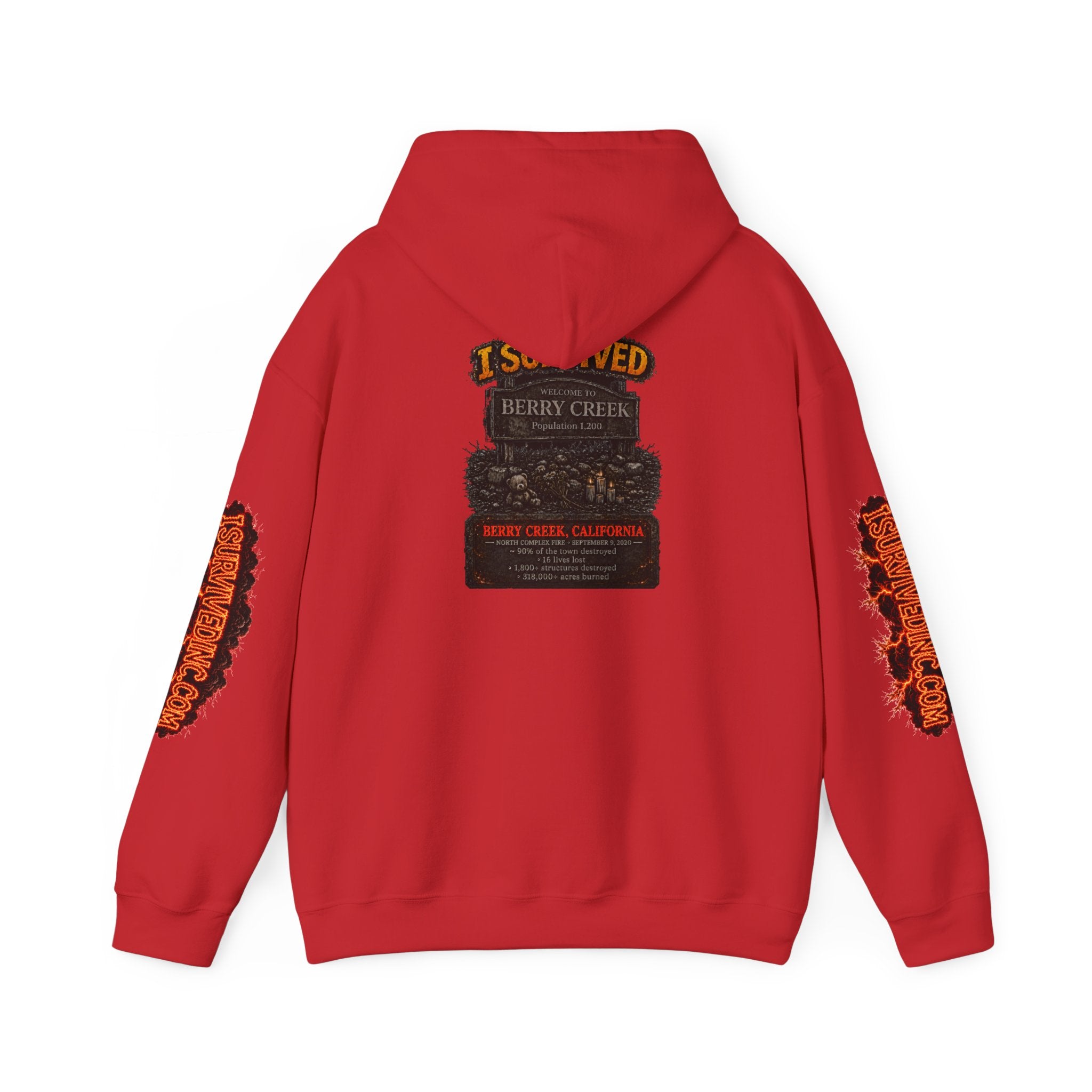 I Survived 2020 — WILDFIRES S2:E1: "Berry Creek" Memorial Hoodie
