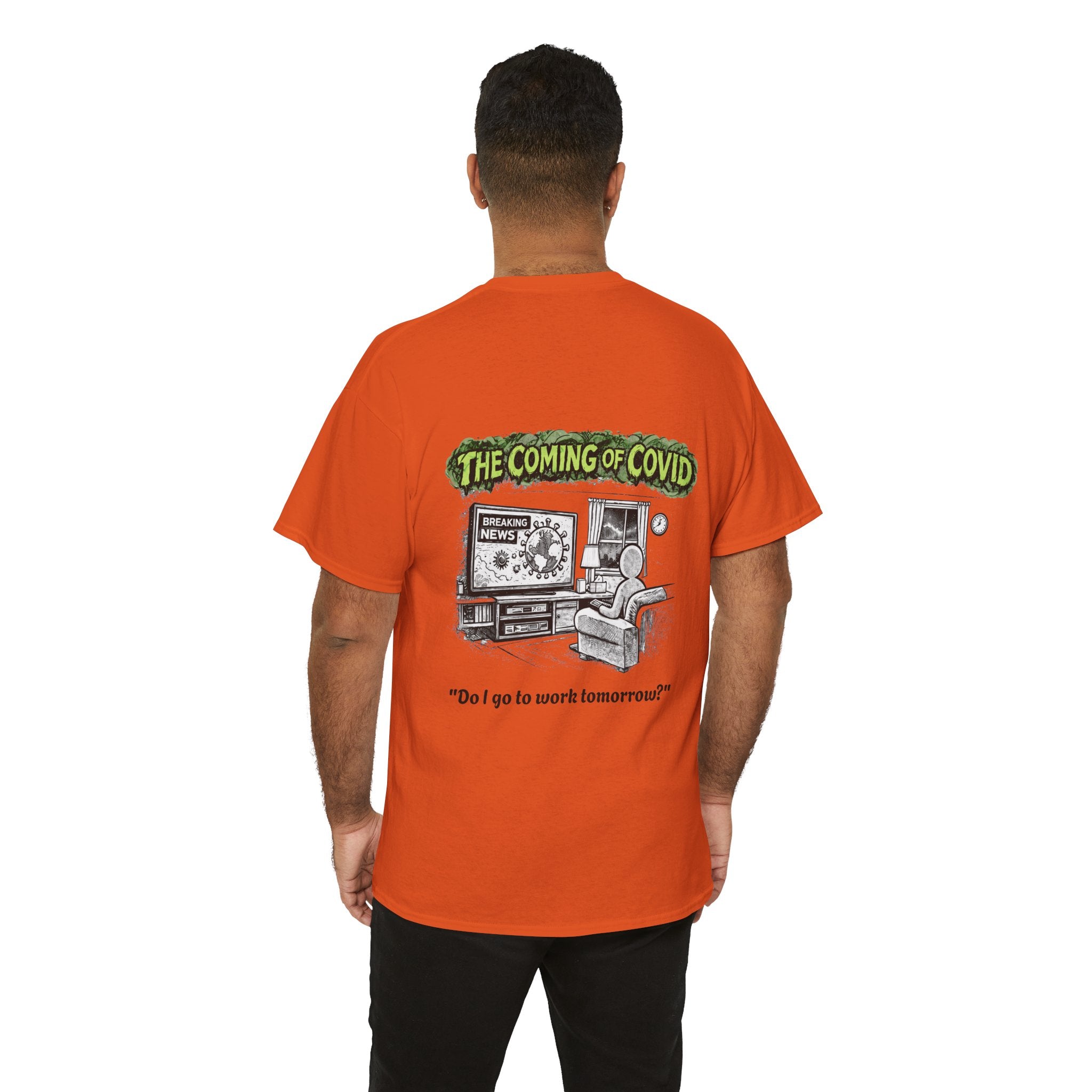 I Survived 2020 — S1:E2 "The Coming of COVID" | Pandemic Edition Unisex Heavy Cotton Tee