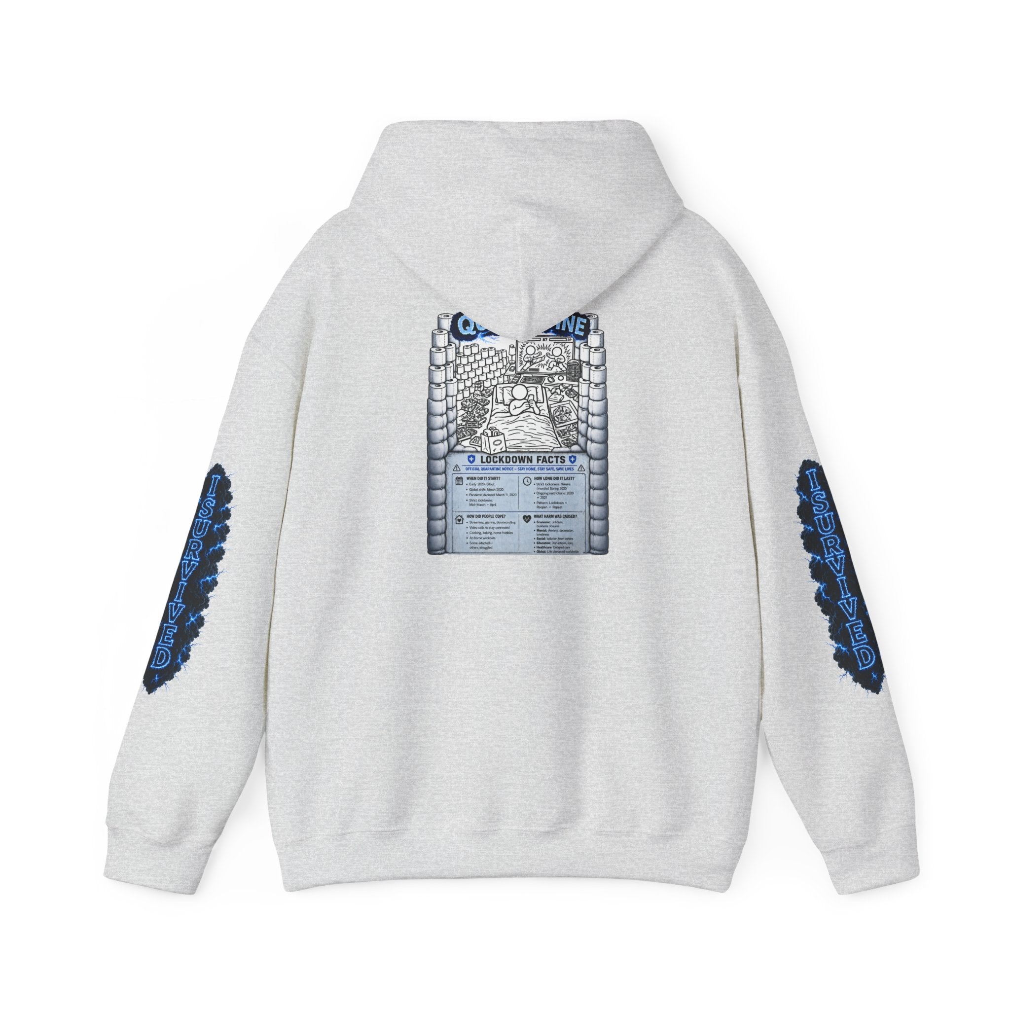 I Survived 2020 — LOCKDOWN S3:E1: Director's Cut "Quarantine" Hoodie