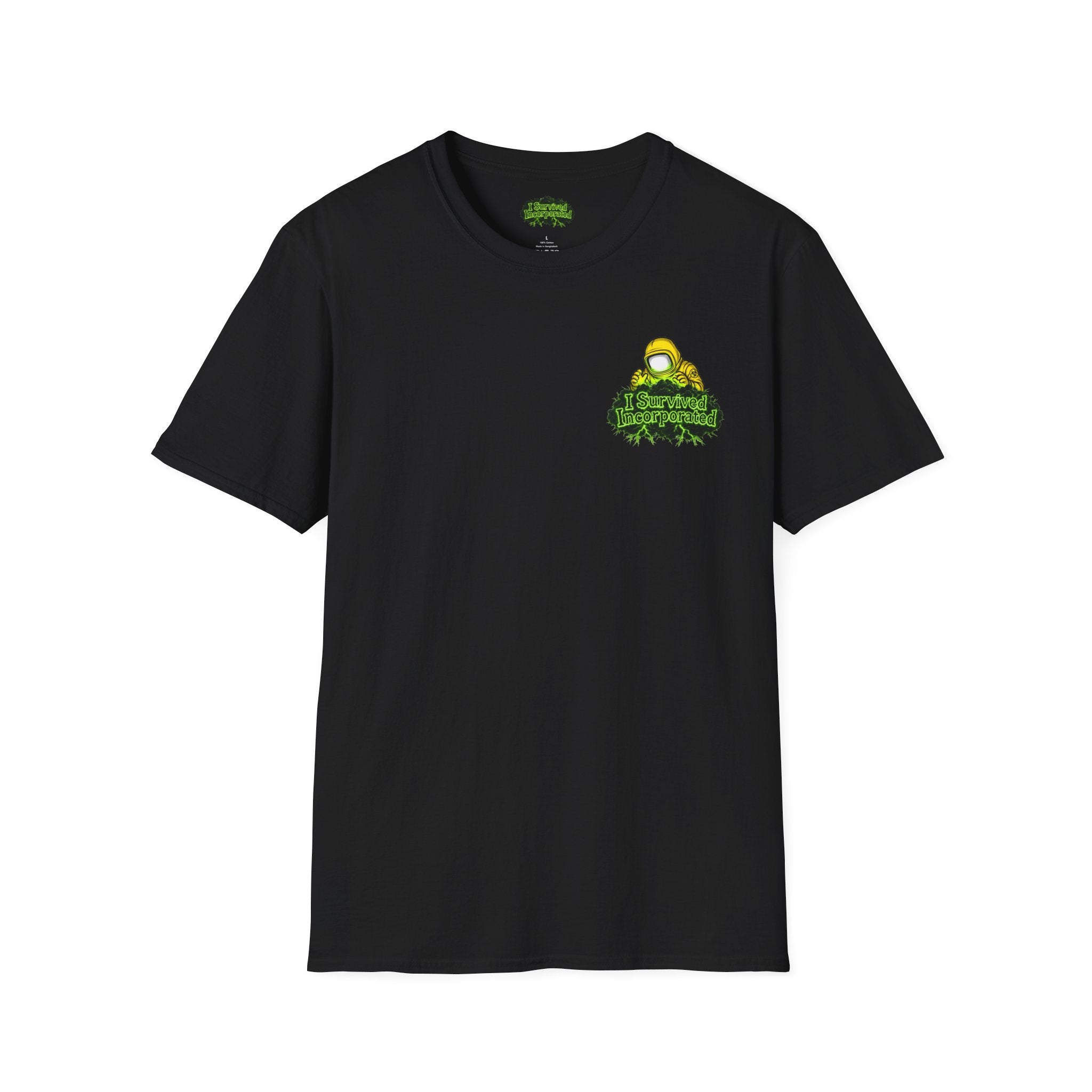 I Survived 2020 — "Please Stand By" Test Pattern Toxic Signal Tee Summer Premiere Unisex Softstyle T-Shirt