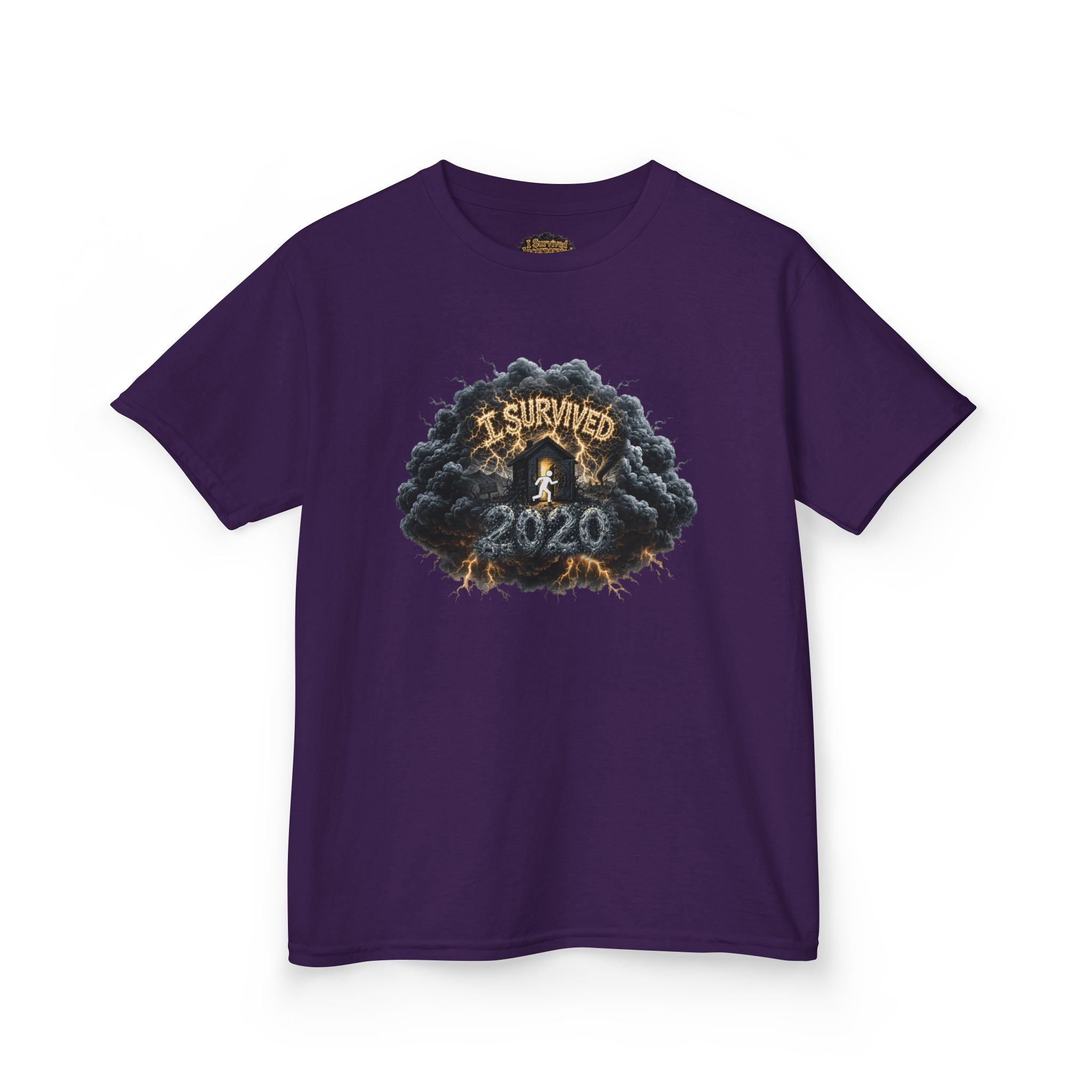 I Survived 2020 — Director's Cut Original Design Teaser Tee | Season 1 Premiere Drop Kids Heavy Cotton™ Tee