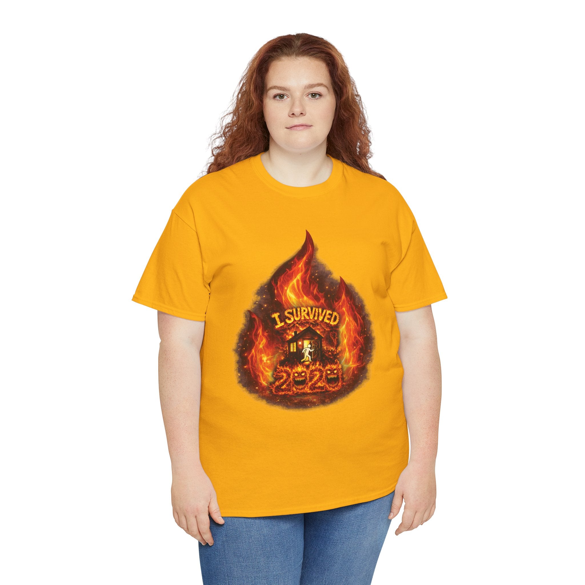 I Survived 2020 — Director's Cut S2:E2 "The Bobcat Fire" | Wildfire Edition Memorial Unisex Heavy Cotton Tee