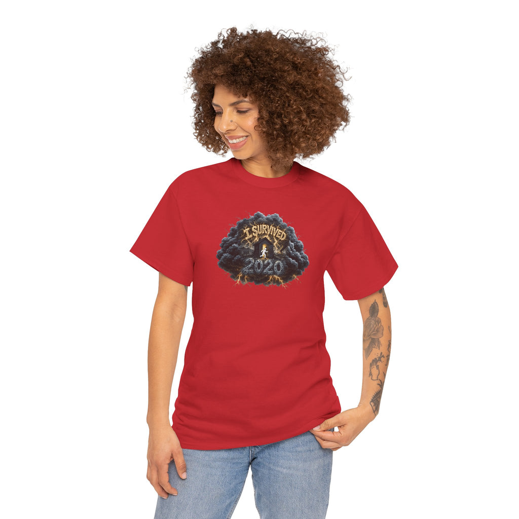 I Survived 2020 —  Original PILOT Design: Director's Cut Unisex Heavy Cotton Tee