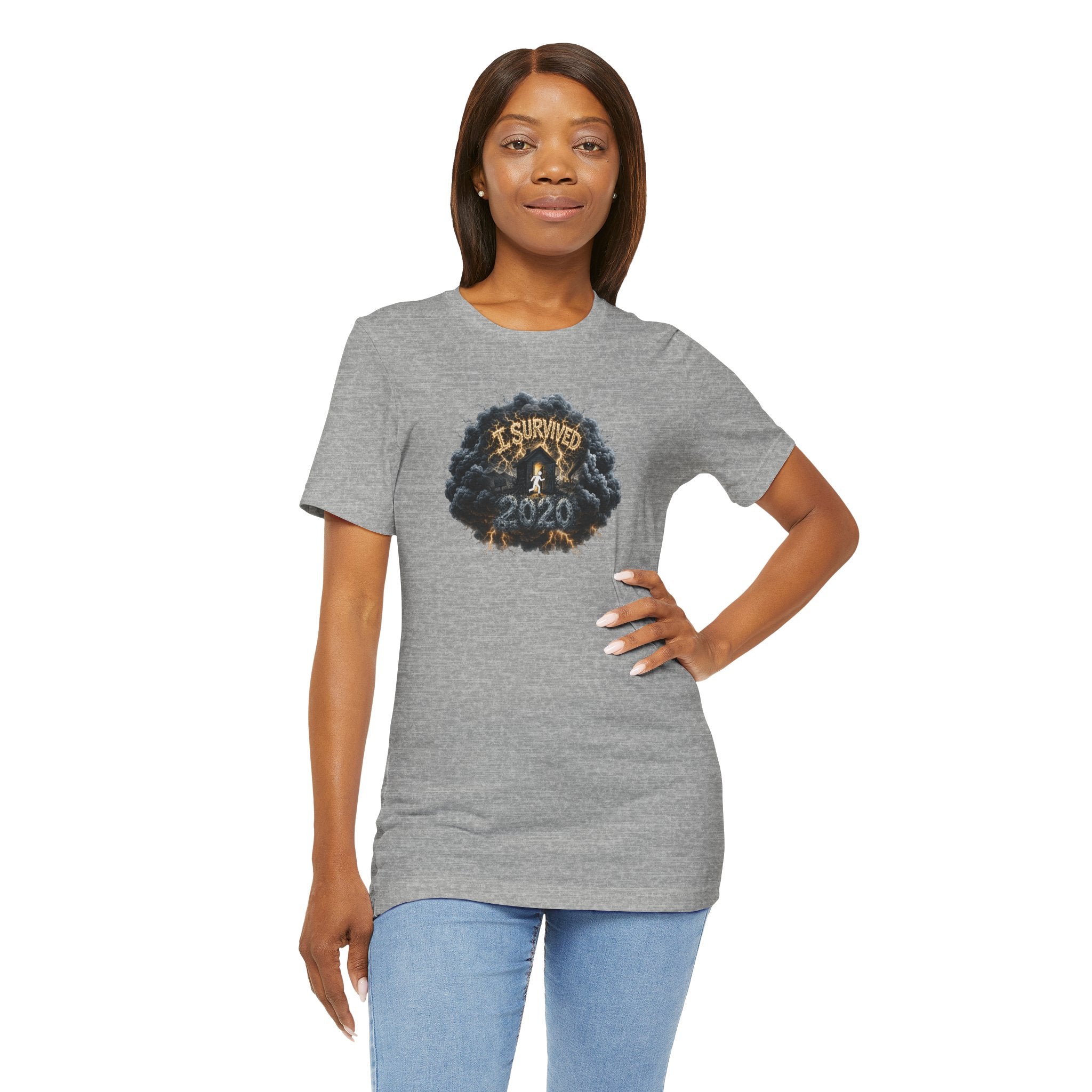 I Survived 2020 — Original PILOT Design: Director's Cut Unisex Jersey Short Sleeve Tee