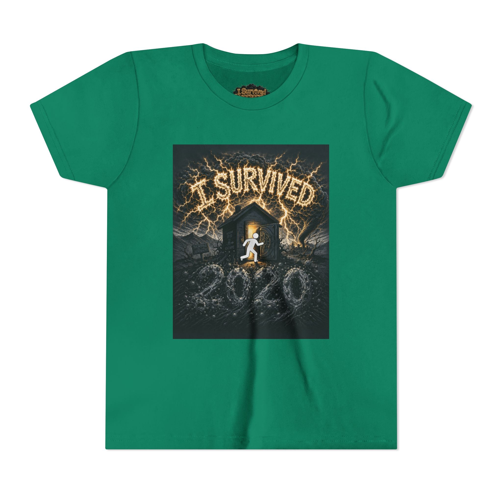 I Survived 2020 — Original Design Teaser Tee | Season 1 Premiere Drop Youth Short Sleeve Tee (SPECIAL EDITION)