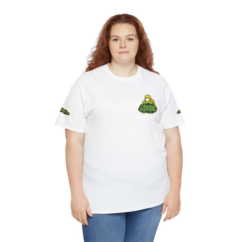 I Survived 2020 — "Please Stand By" Test Pattern Toxic Signal Tee Special Edition Summer Premiere Unisex Heavy Cotton Tee