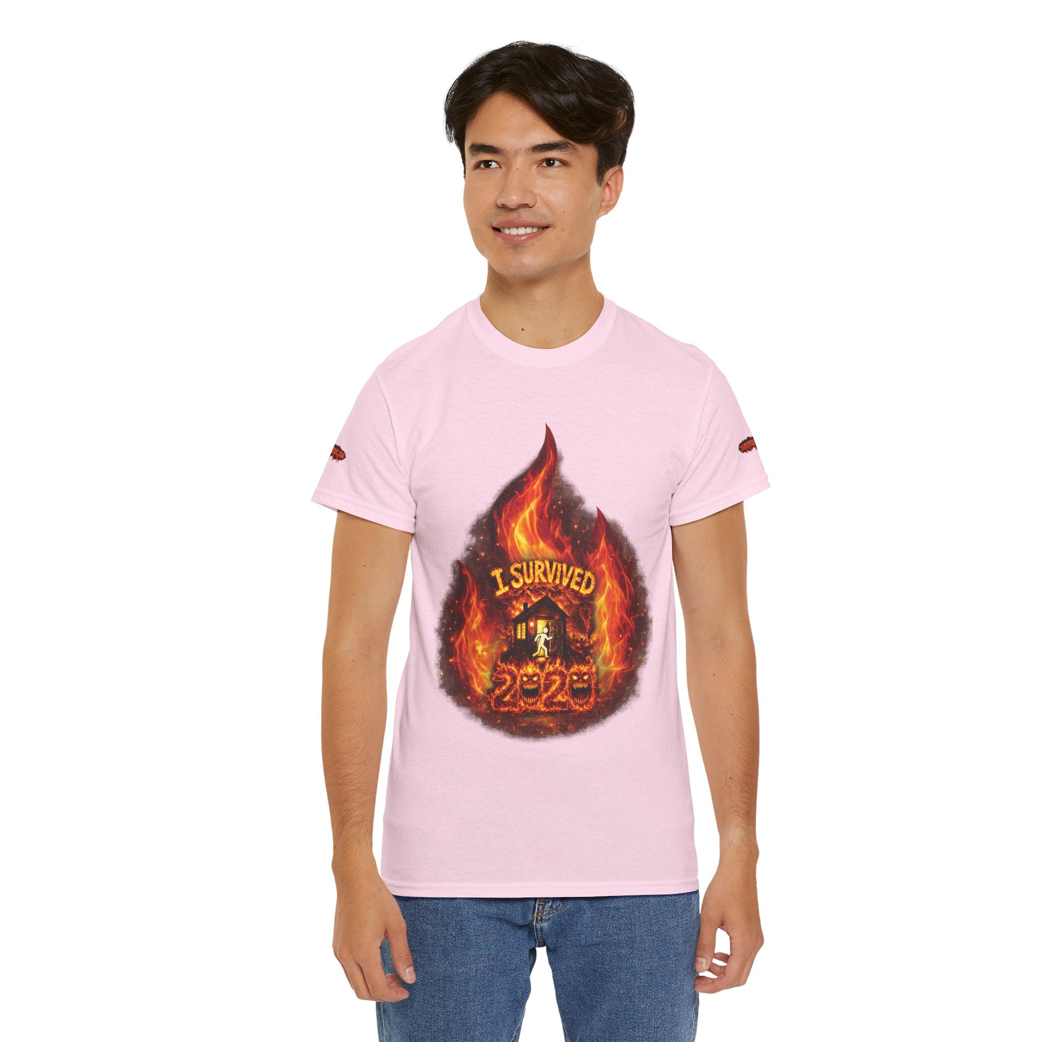 I Survived 2020 — Director's Cut S2:E4 "Western U.S. Wildfire Season" | Mid-Season Finale Pt. 1 | Wildfire Edition Memorial Unisex Heavy Cotton Tee (SPECIAL EDITION)