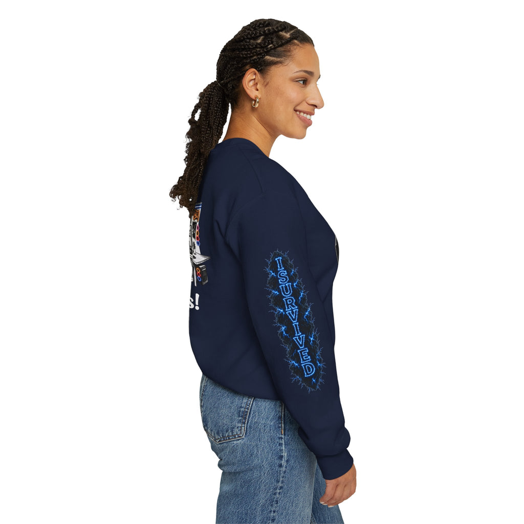 I Survived 2020 — Director's Cut S3:E4 "Working From Home" | Mid-Season Finale Pt. 1 | Lockdown Edition Documentary Unisex Heavy Blend™ Crewneck Sweatshirt