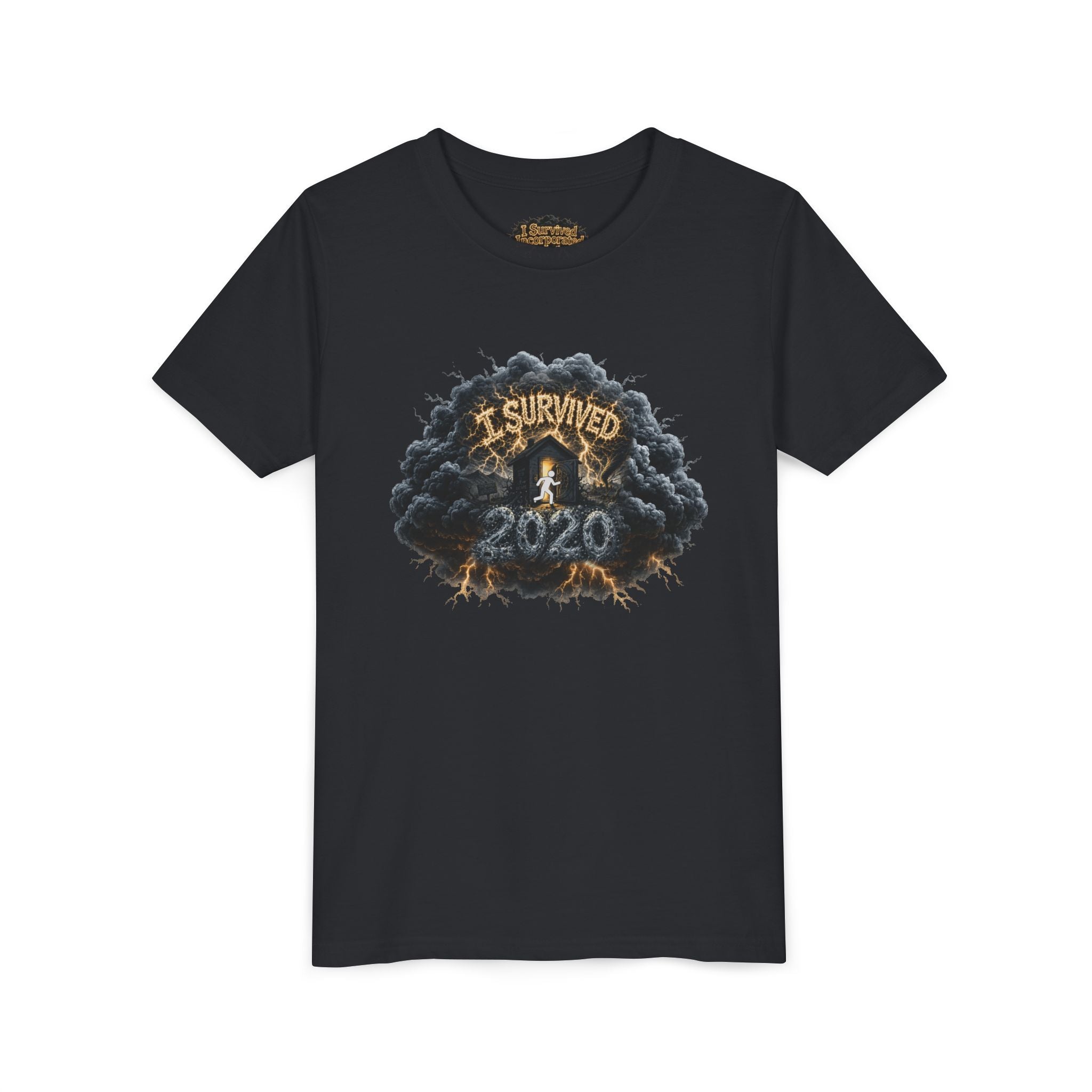 I Survived 2020 — Director's Cut Original Design Teaser Tee | Season 1 Premiere Drop Youth Short Sleeve Tee