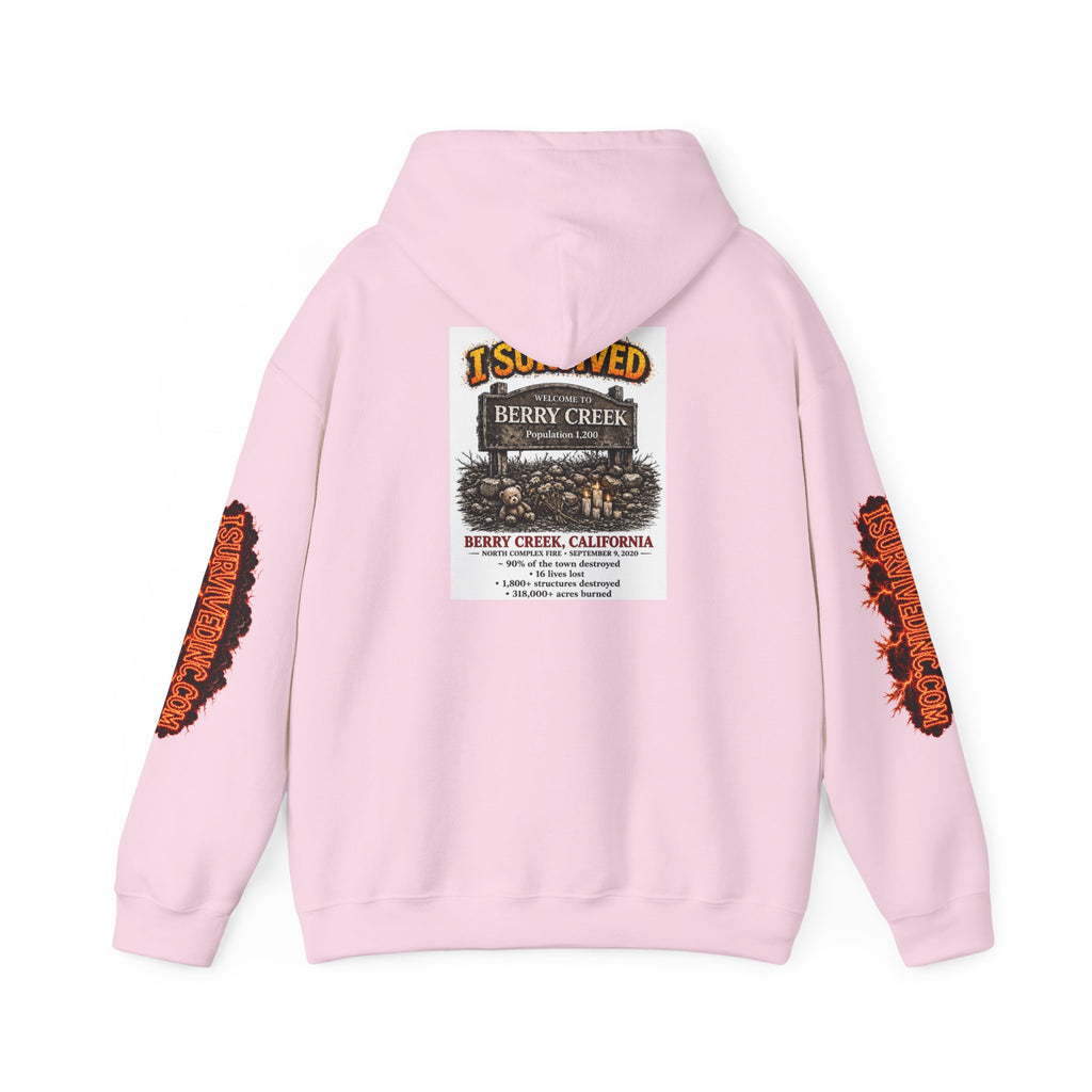 I Survived 2020 — S2:E1 "Berry Creek" | Wildfire Edition Memorial Hoodie Sweatshirt