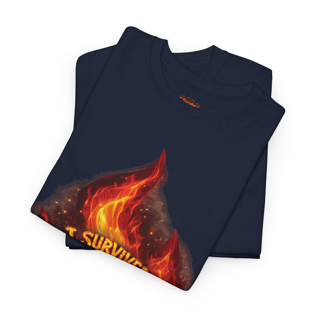 I Survived 2020 — Director's Cut S2:E2 "The Bobcat Fire" | Wildfire Edition Memorial Unisex Heavy Cotton Tee (SPECIAL EDITION)