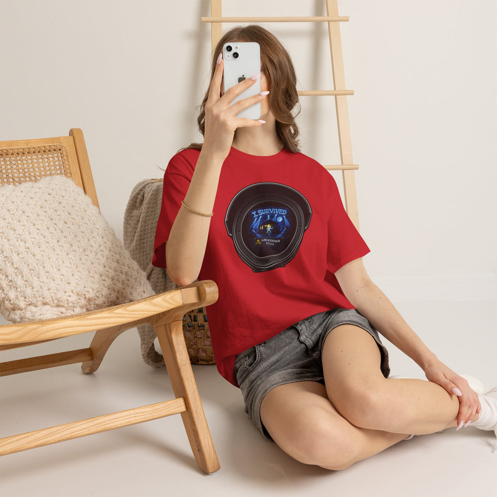 I Survived 2020 — Director's Cut S3:E1 "Quarantine" | Lockdown Edition Documentary Unisex Heavy Cotton Tee
