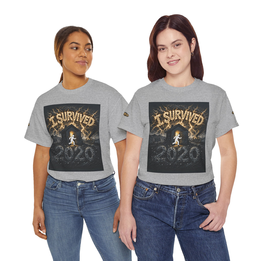 I Survived 2020 — Original PILOT Design: Special Edition Unisex Heavy Cotton Tee