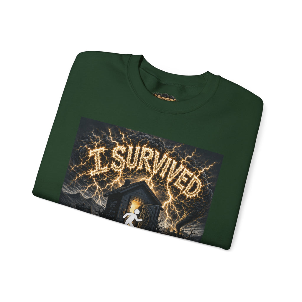 I Survived 2020 — Original Design Teaser Tee | Season 1 Premiere Drop Unisex Heavy Blend™ Crewneck Sweatshirt (SPECIAL EDITION)