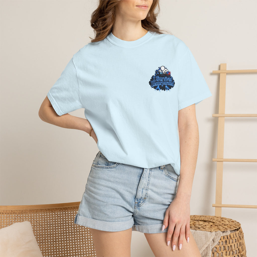 I Survived 2020 — "Please Stand By" Test Pattern Tee Lockdown Special Edition Summer Exclusive Unisex Garment-Dyed T-shirt