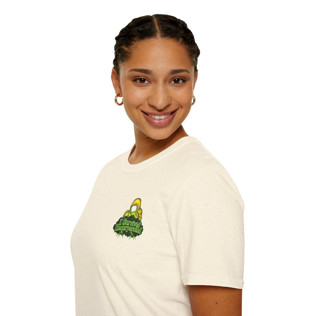 I Survived 2020 — "Please Stand By" Test Pattern Toxic Signal Tee Summer Premiere Unisex Softstyle T-Shirt