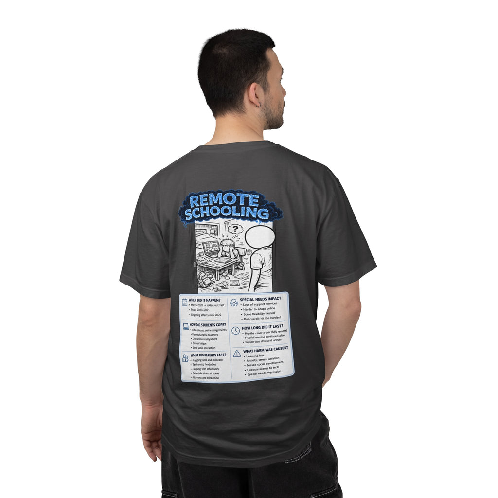 I Survived 2020 — Director's Cut S3:E3 "Remote Schooling" | Lockdown Edition Documentary Unisex Garment-Dyed T-shirt