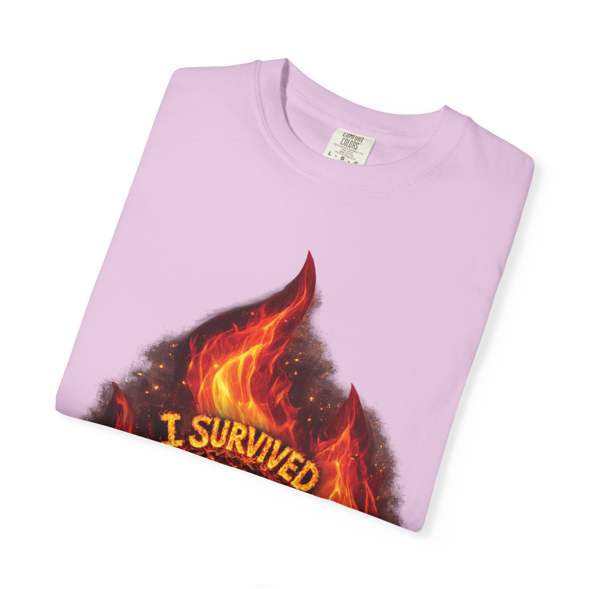 I Survived 2020 — Director's Cut S2:E1 "Berry Creek" | Wildfire Edition Memorial Unisex Garment-Dyed T-shirt