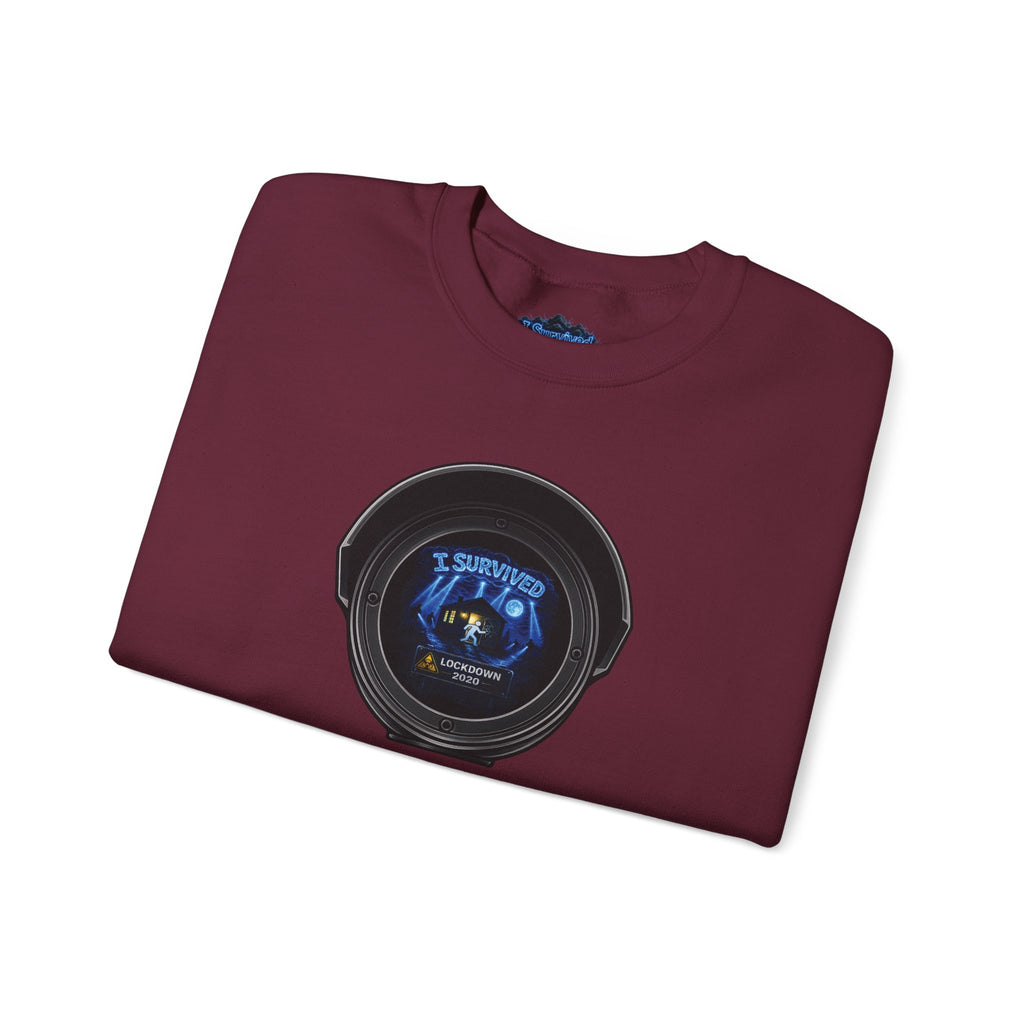 I Survived 2020 —  LOCKDOWN S3:E1: Director's Cut Special Edition "Quarantine" Unisex Heavy Blend™ Crewneck Sweatshirt
