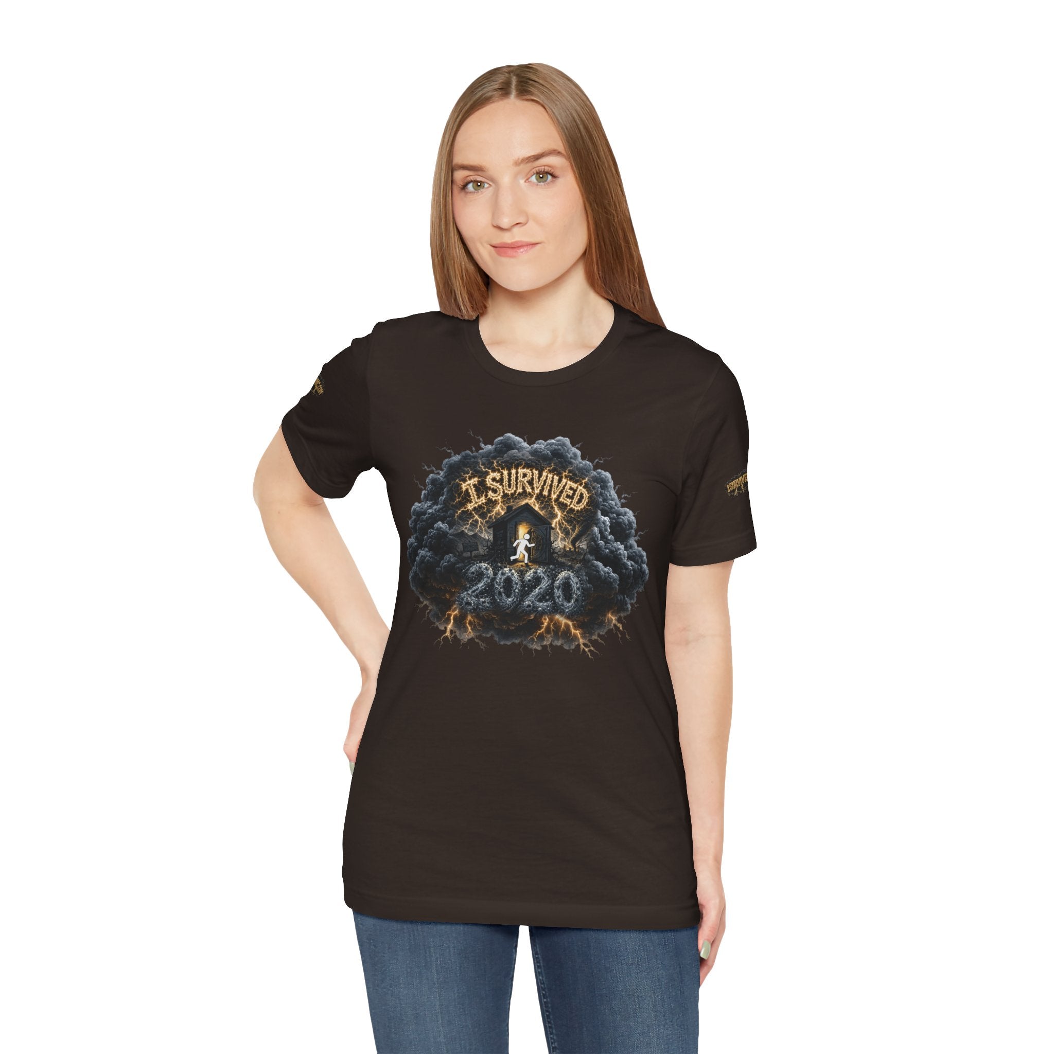 I Survived 2020 — Director's Cut Original Design Teaser Tee | Season 1 Premiere Drop Unisex Jersey Short Sleeve Tee