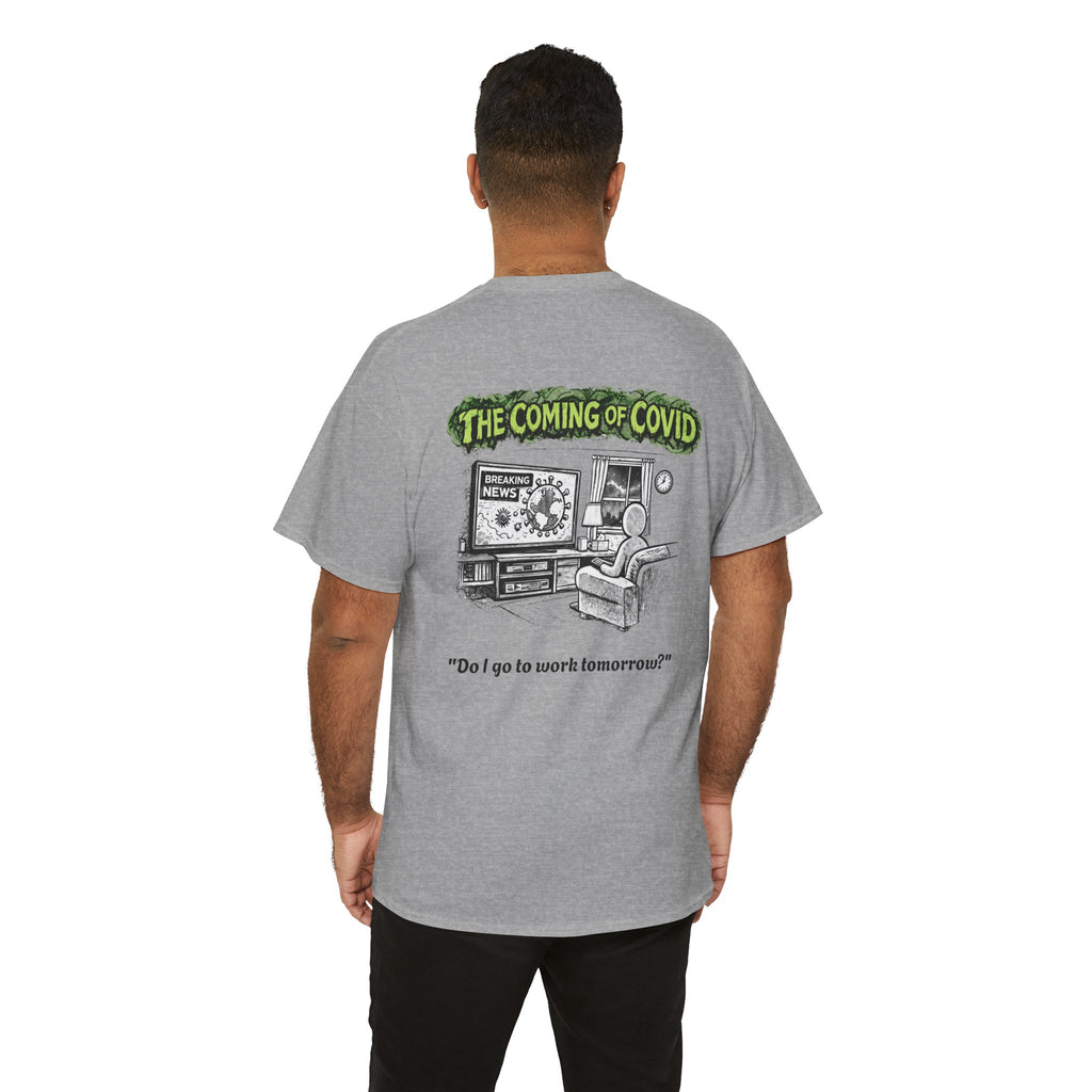 I Survived 2020 — Director's Cut S1:E2 "The Coming of COVID" | Pandemic Edition Unisex Heavy Cotton Tee