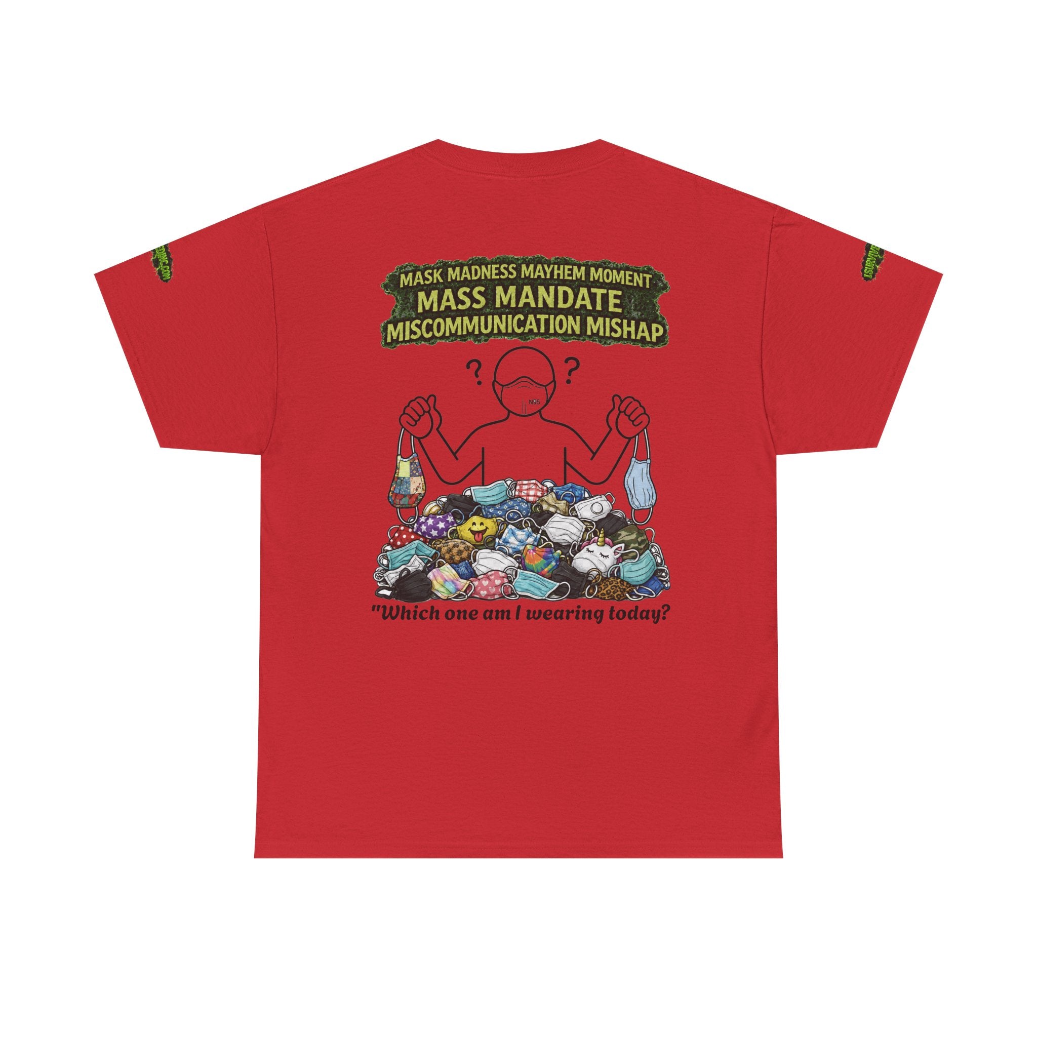 I Survived 2020 — S1:E4 "Mask Madness Mayhem Moment" | Pandemic Edition Unisex Heavy Cotton Tee (SPECIAL EDITION)