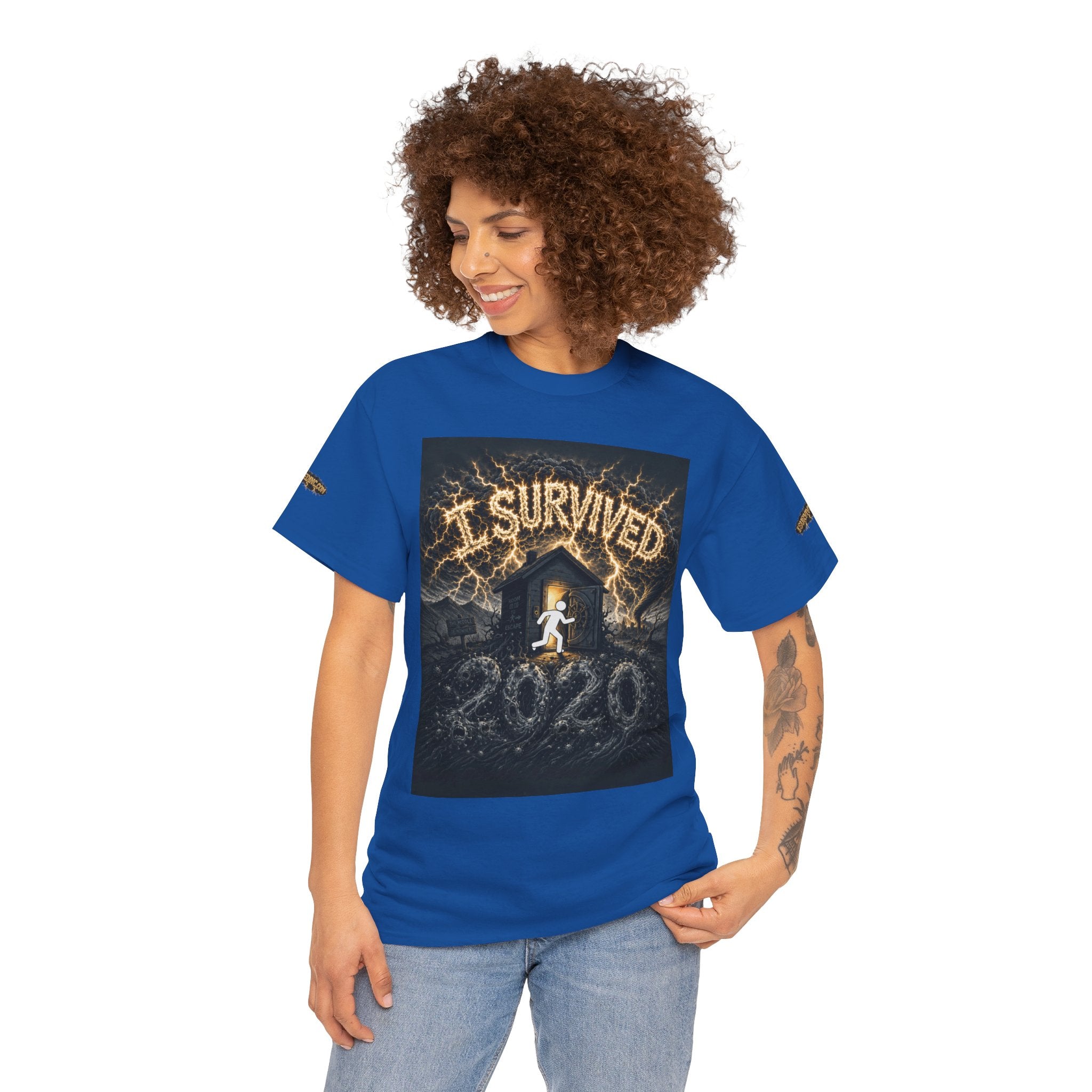 I Survived 2020 — Original Design Teaser Tee | Season 1 Premiere Drop Unisex Heavy Cotton Tee (SPECIAL EDITION)