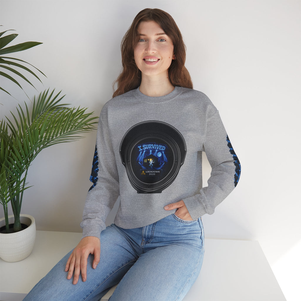 I Survived 2020 — Director's Cut S3:E2 "Dating Under Lockdown" | Lockdown Edition Documentary Unisex Heavy Blend™ Crewneck Sweatshirt