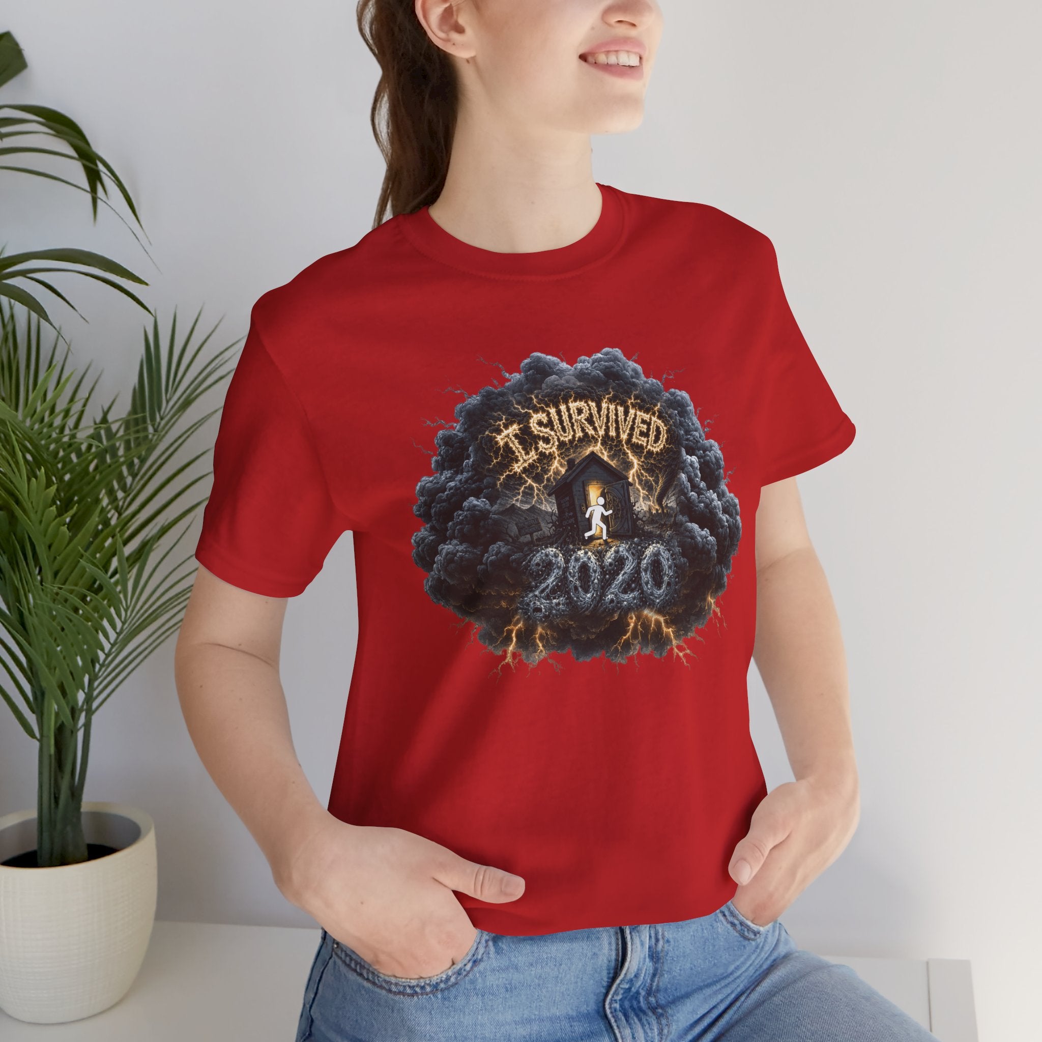 I Survived 2020 — Director's Cut Original Design Teaser Tee | Season 1 Premiere Drop Unisex Jersey Short Sleeve Tee