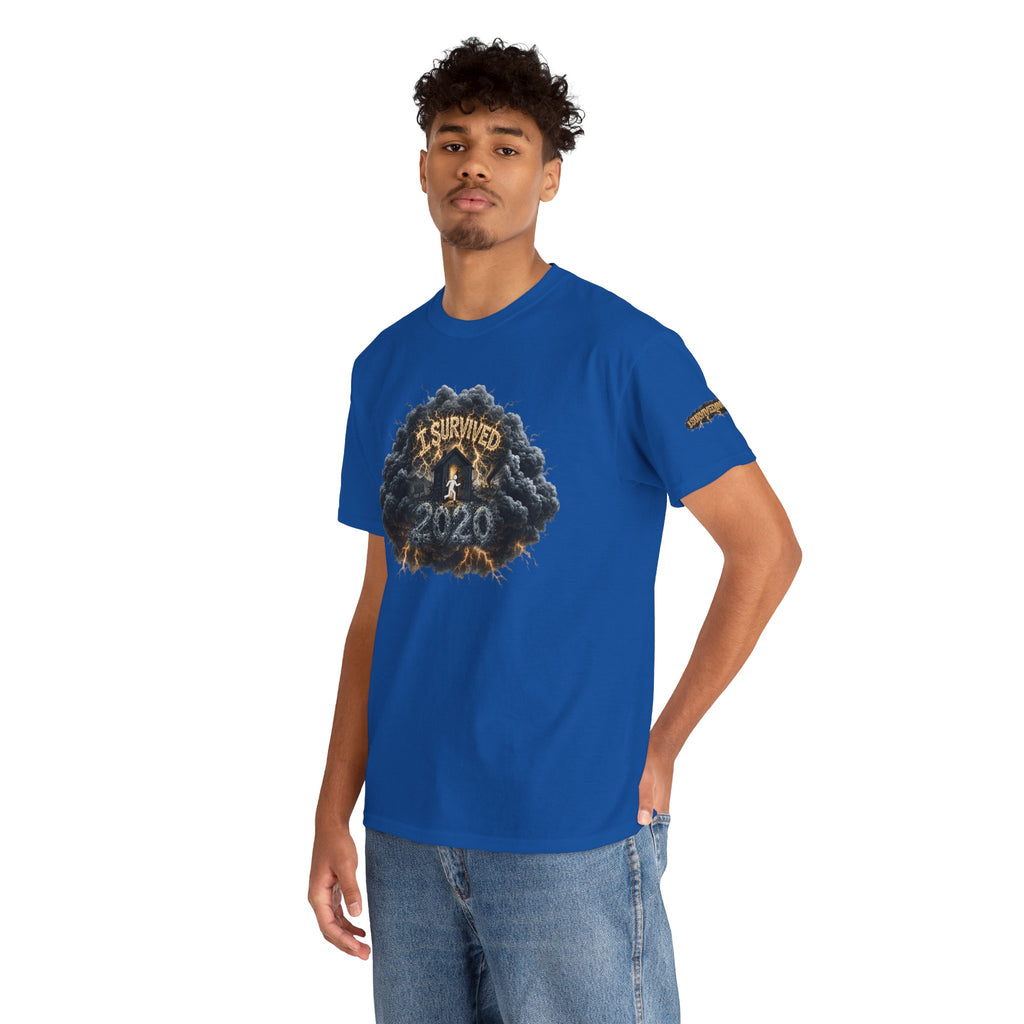 I Survived 2020 — Director's Cut Original Design Teaser Tee | Season 1 Premiere Drop Unisex Heavy Cotton Tee (SPECIAL EDITION)