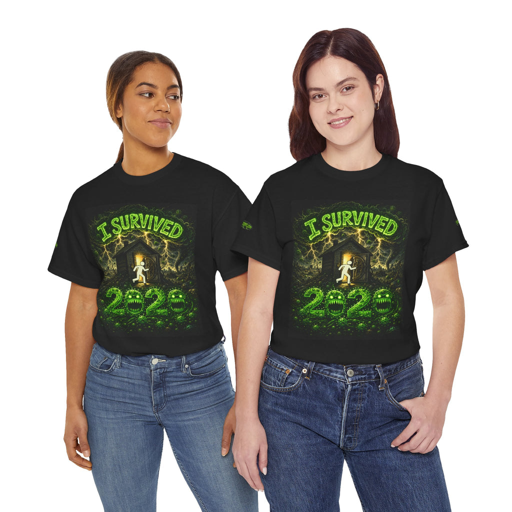 I Survived 2020 — PANDEMIC S1:E1: Special Edition "COVID-19: The Coronavirus" Unisex Heavy Cotton Tee