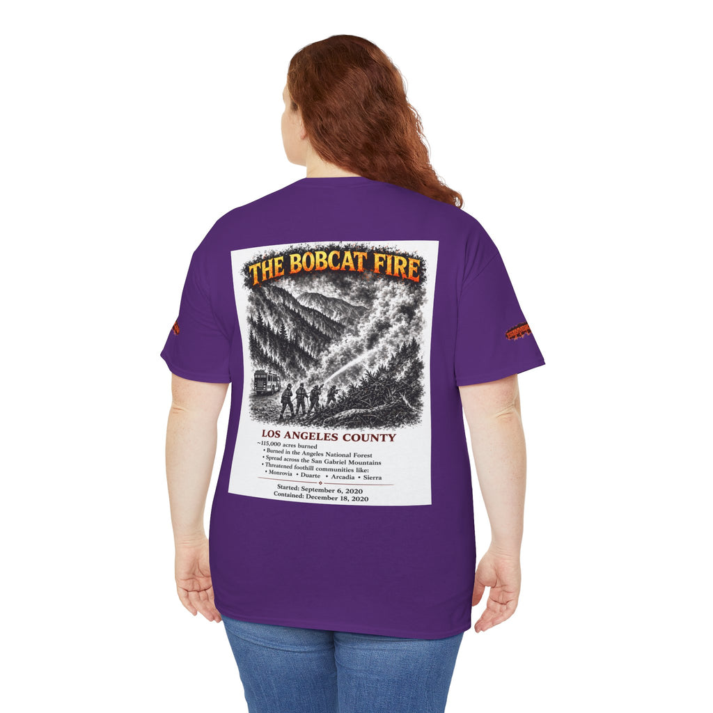 I Survived 2020 — S2:E2 "The Bobcat Fire" | Wildfire Edition Memorial Unisex Heavy Cotton Tee (SPECIAL EDITION)