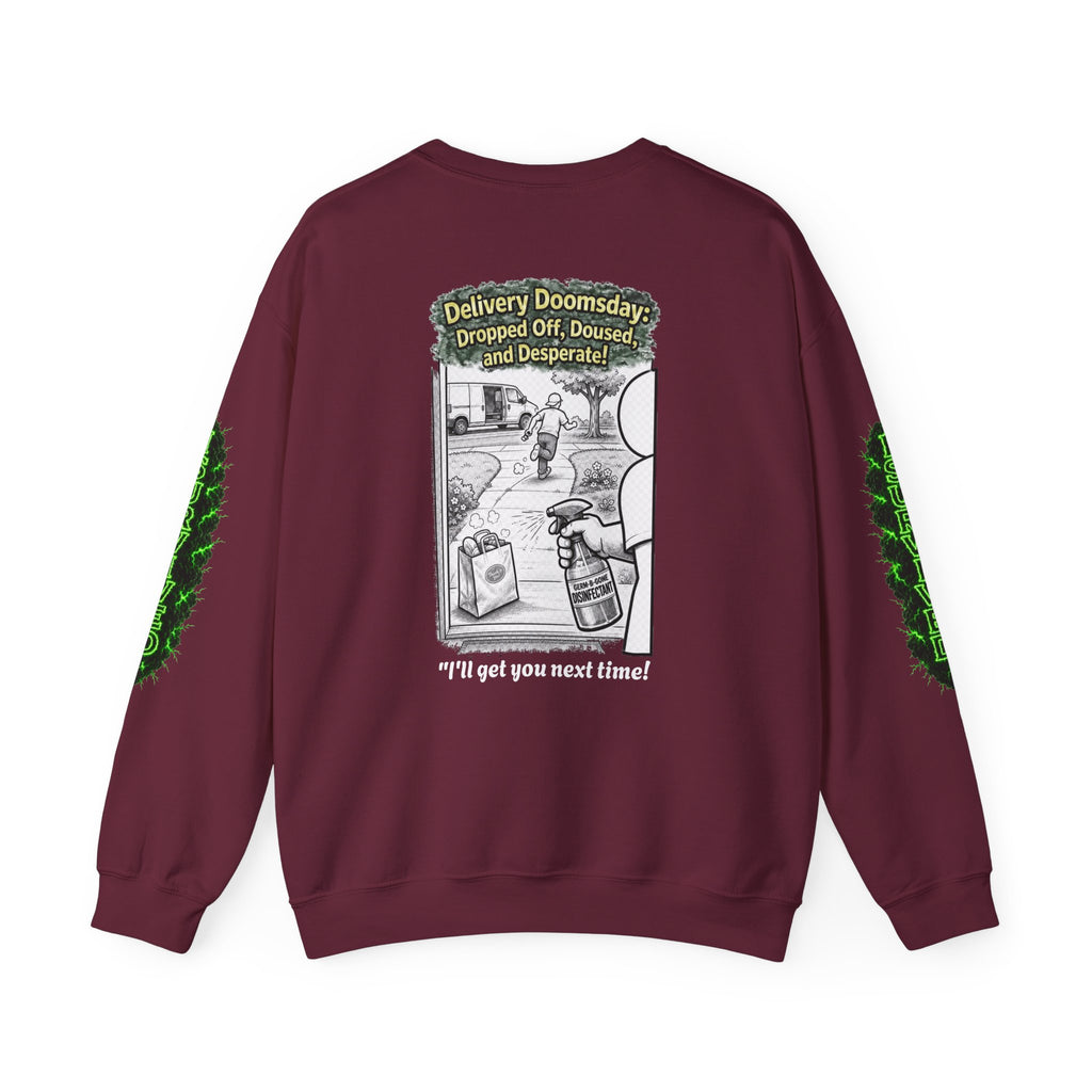 I Survived 2020 — Director's Cut S1:E5 "Delivery Doomsday" | Pandemic Edition Unisex Heavy Blend™ Crewneck Sweatshirt