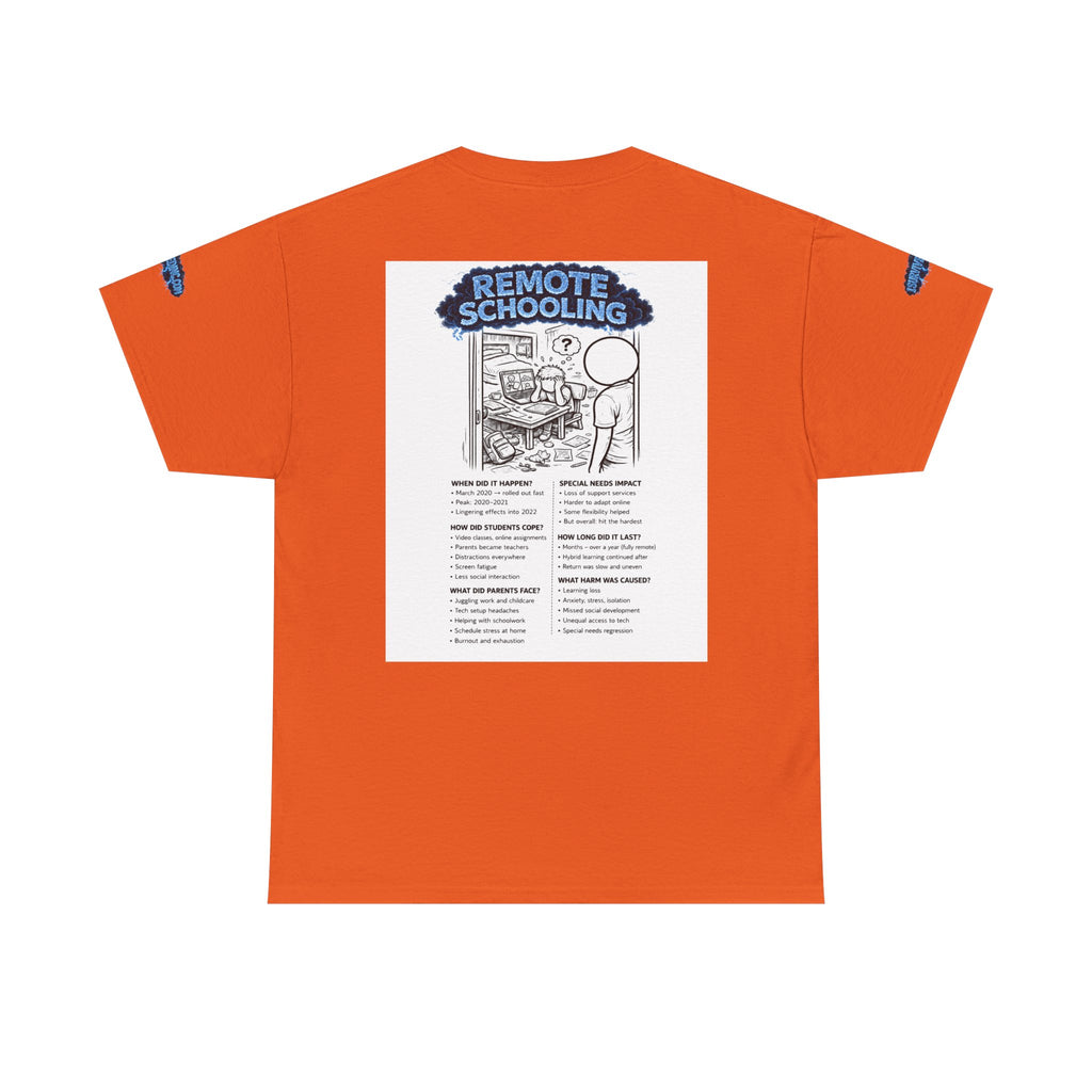 I Survived 2020 — Director's Cut S3:E3 "Remote Schooling" | Lockdown Edition Documentary Unisex Heavy Cotton Tee (SPECIAL EDITION)