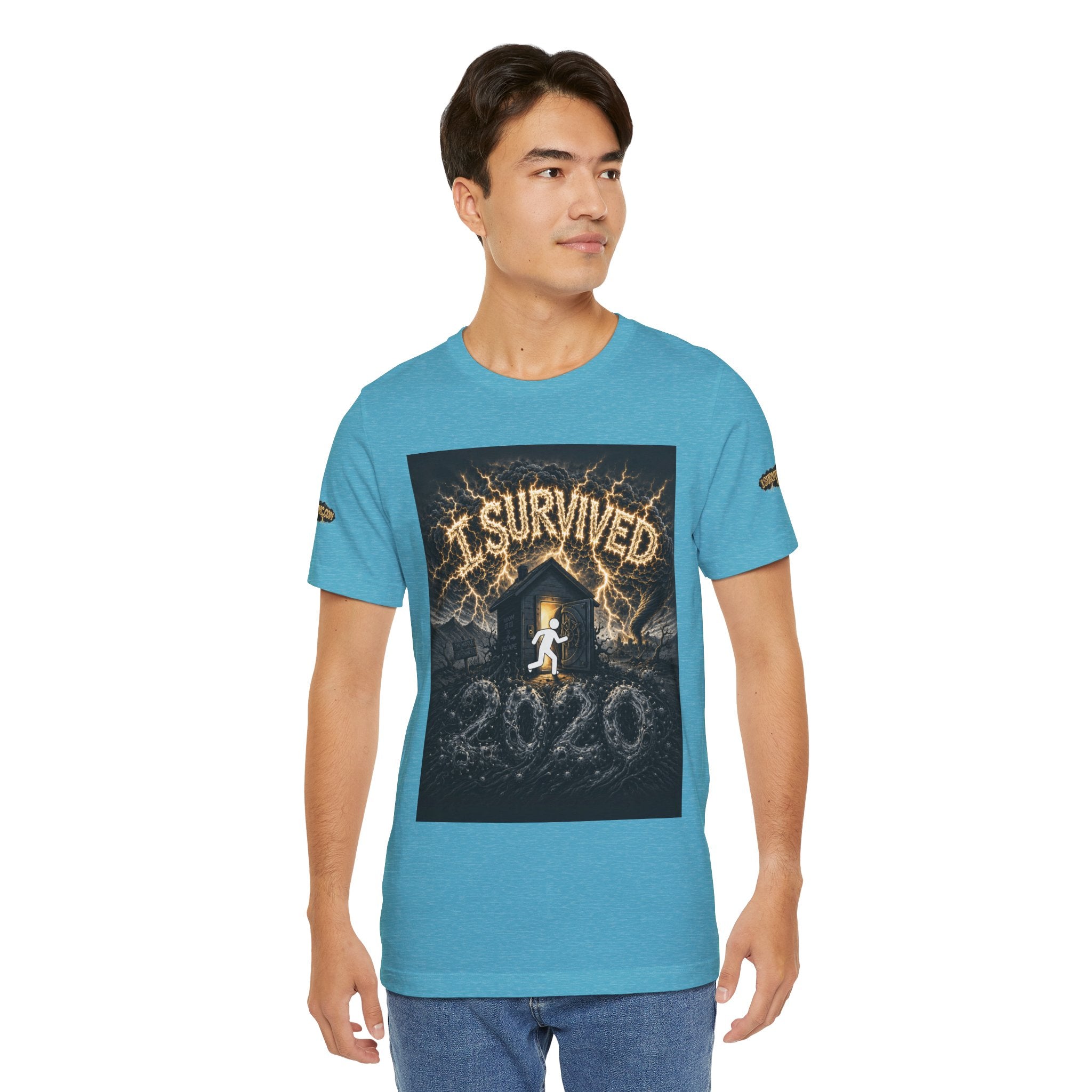 I Survived 2020 — Original PILOT Design: Special Edition Unisex Jersey Short Sleeve Tee