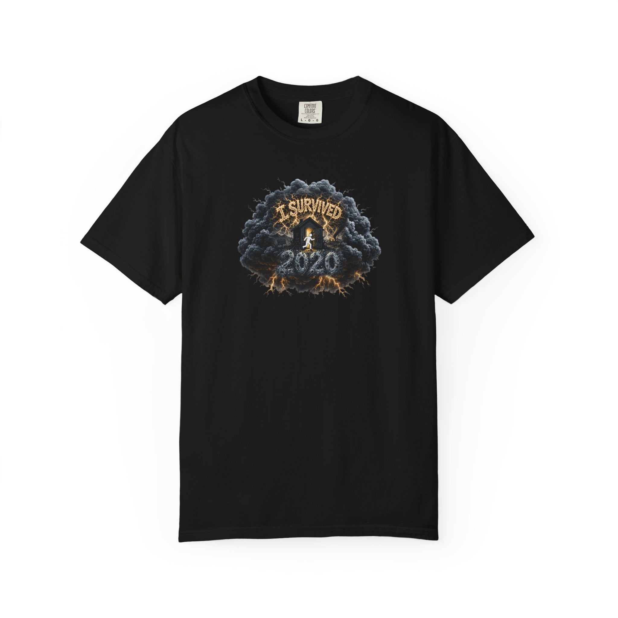 I Survived 2020 — Original PILOT Design: Director's Cut Unisex Garment-Dyed T-shirt