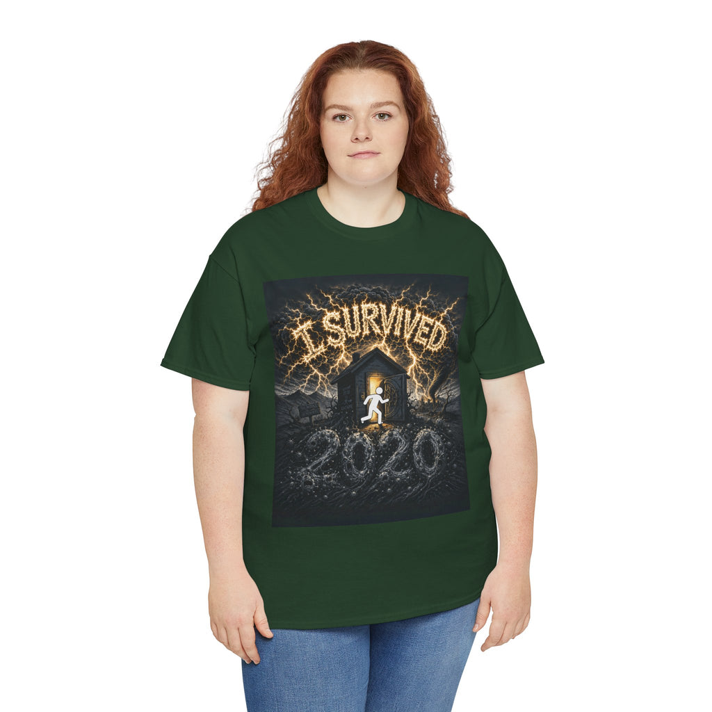 I Survived 2020 — Original PILOT Design Unisex Heavy Cotton Tee