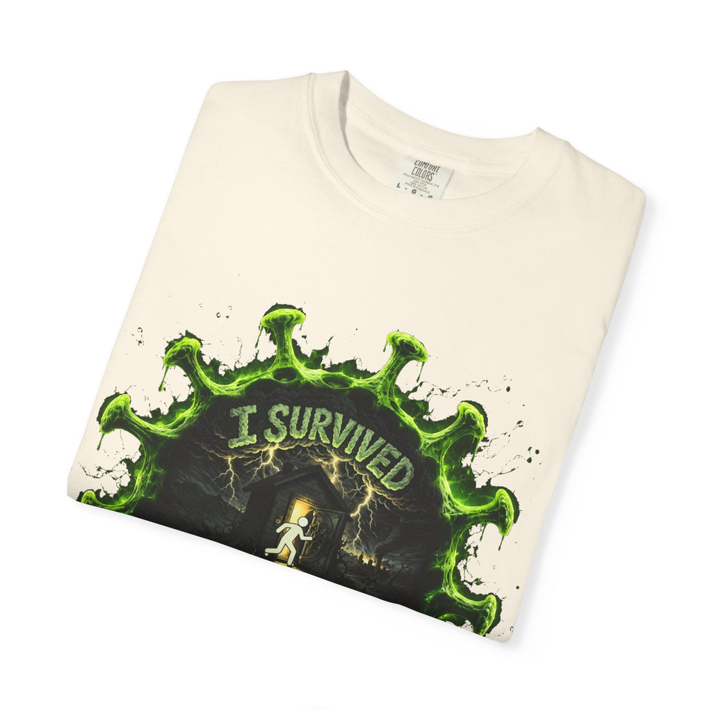 I Survived 2020 — Director's Cut S1:E5 "Delivery Doomsday" | Pandemic Edition Unisex Garment-Dyed T-shirt
