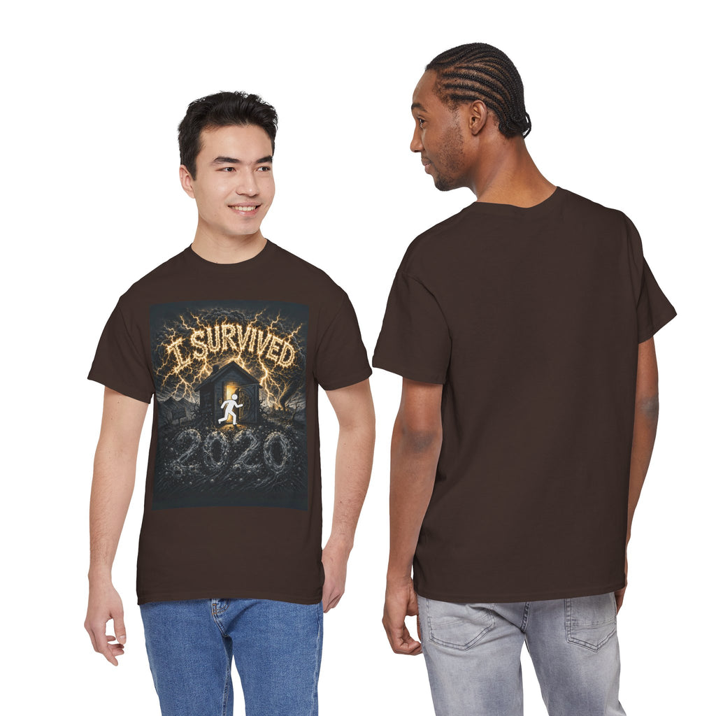 I Survived 2020 — Original PILOT Design Unisex Heavy Cotton Tee