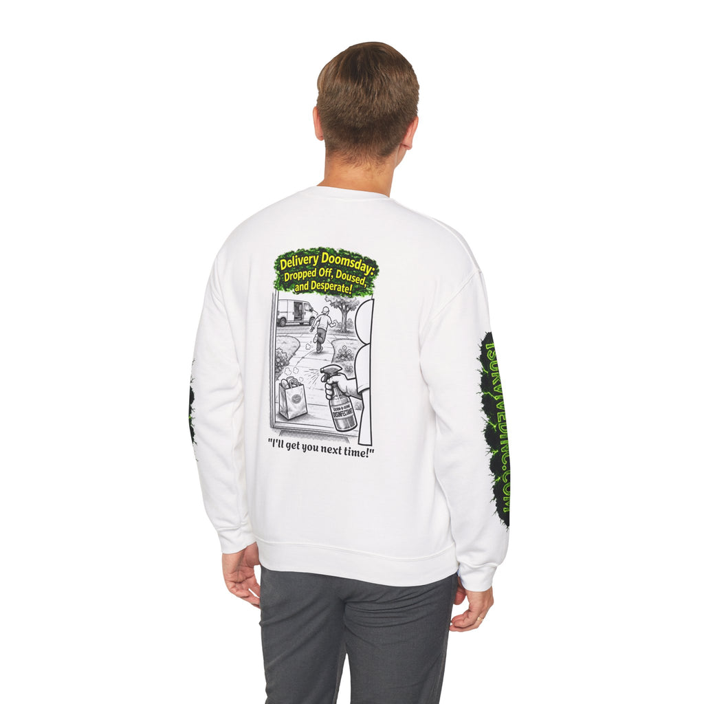 I Survived 2020 — PANDEMIC S1:E5: "Delivery Doomsday" Unisex Heavy Blend™ Crewneck Sweatshirt