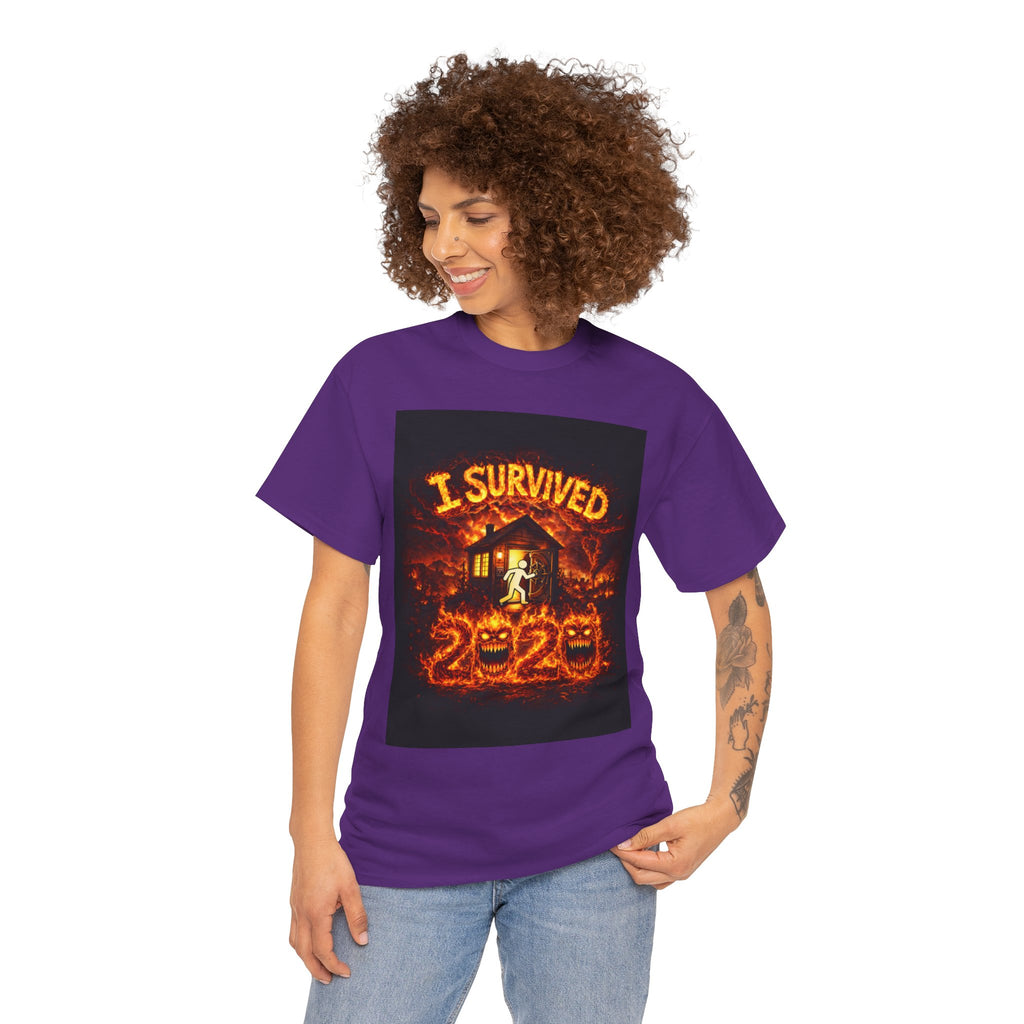 I Survived 2020 — S2:E1 "Berry Creek" | Wildfire Edition Memorial Unisex Heavy Cotton Tee