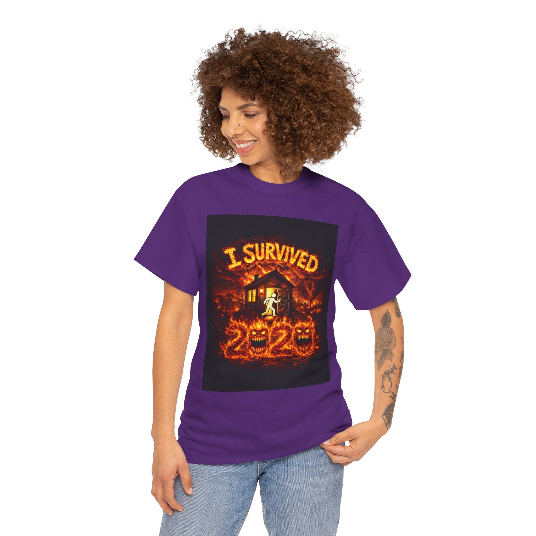 I Survived 2020 — S2:E1 "Berry Creek" | Wildfire Edition Memorial Unisex Heavy Cotton Tee