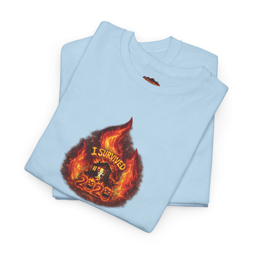 I Survived 2020 — WILDFIRES S2:E1: Director's Cut Special Edition "Berry Creek" Memorial Unisex Heavy Cotton Tee